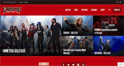 Desktop Screenshot of graspop.be