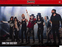 Tablet Screenshot of graspop.be