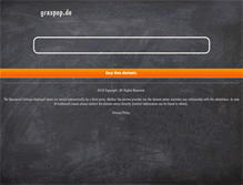 Tablet Screenshot of graspop.de